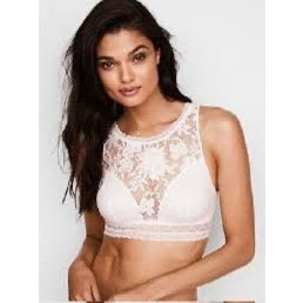 NWT~Victoria's Secret Bralette High Neck Bra
